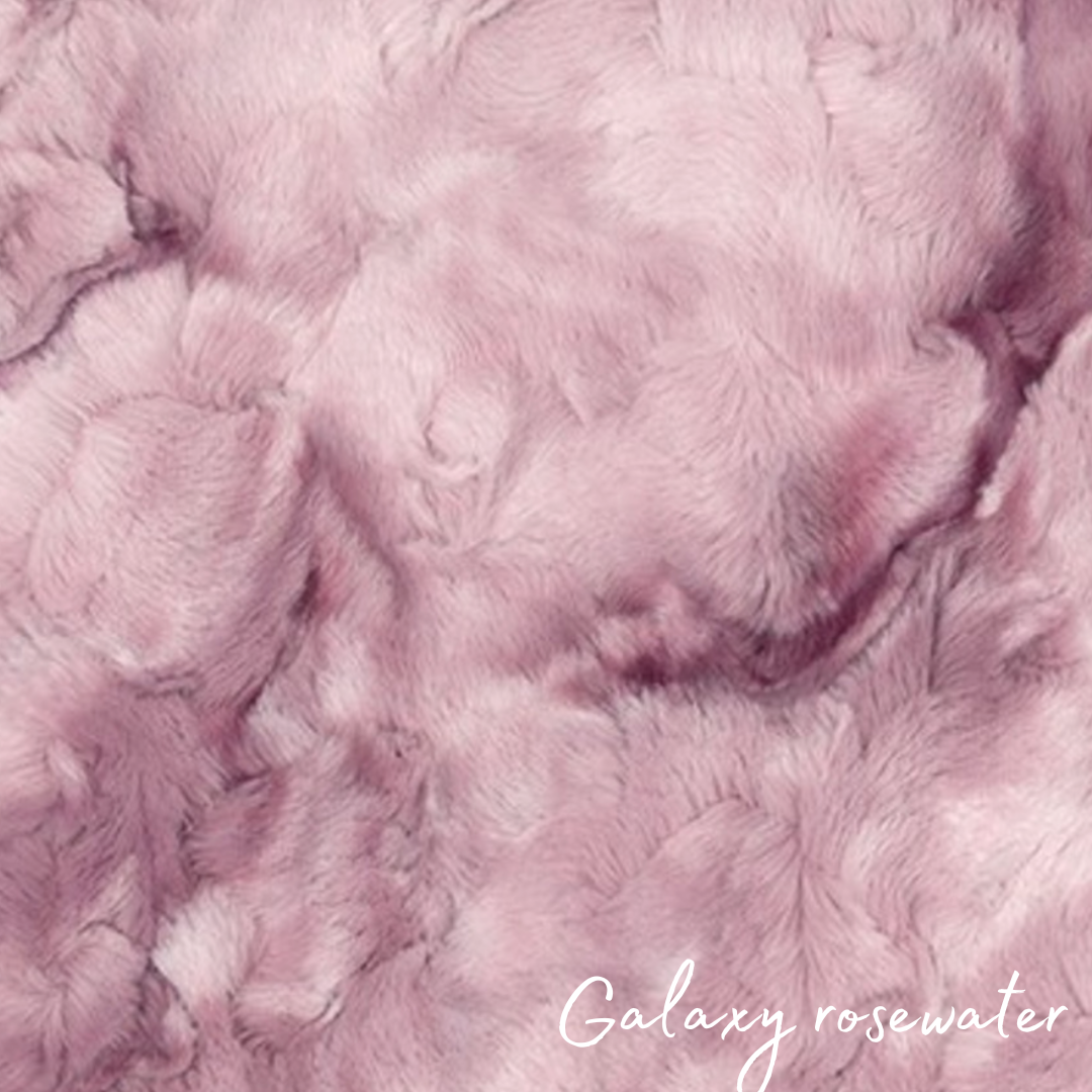 Pantoufles douces et chaudes "Galaxy rosewater »