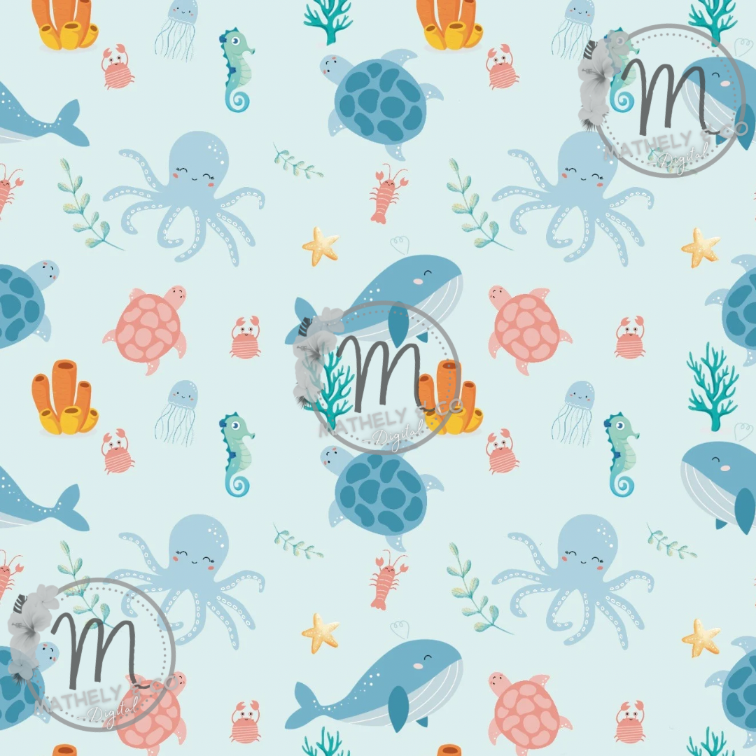 Sea you soon 2 ~ Seamless pattern