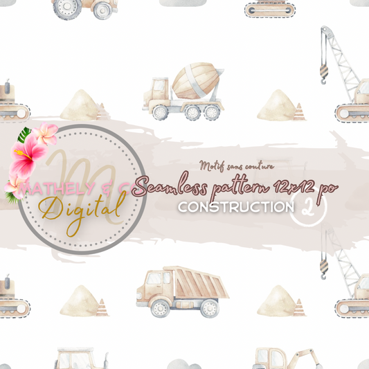 Construction 2~ Seamless pattern