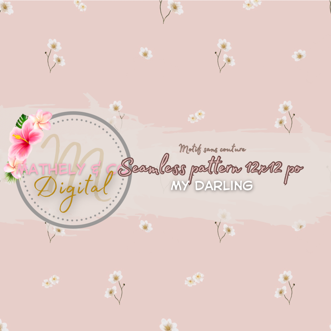 My darling ~ Seamless pattern