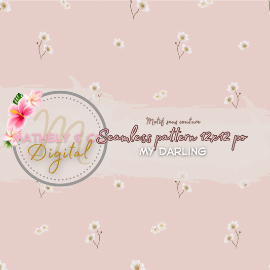 My darling ~ Seamless pattern