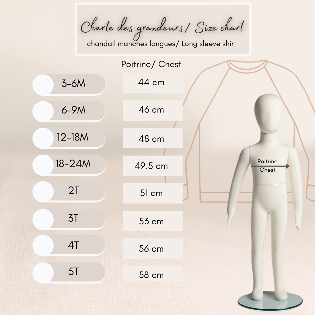 Chandail manches longues «FALLing in love »