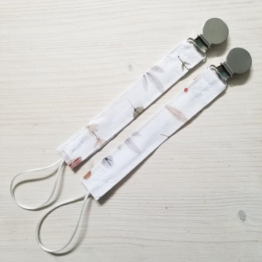 Attache-Suce tissu/ clip inox « Léo »