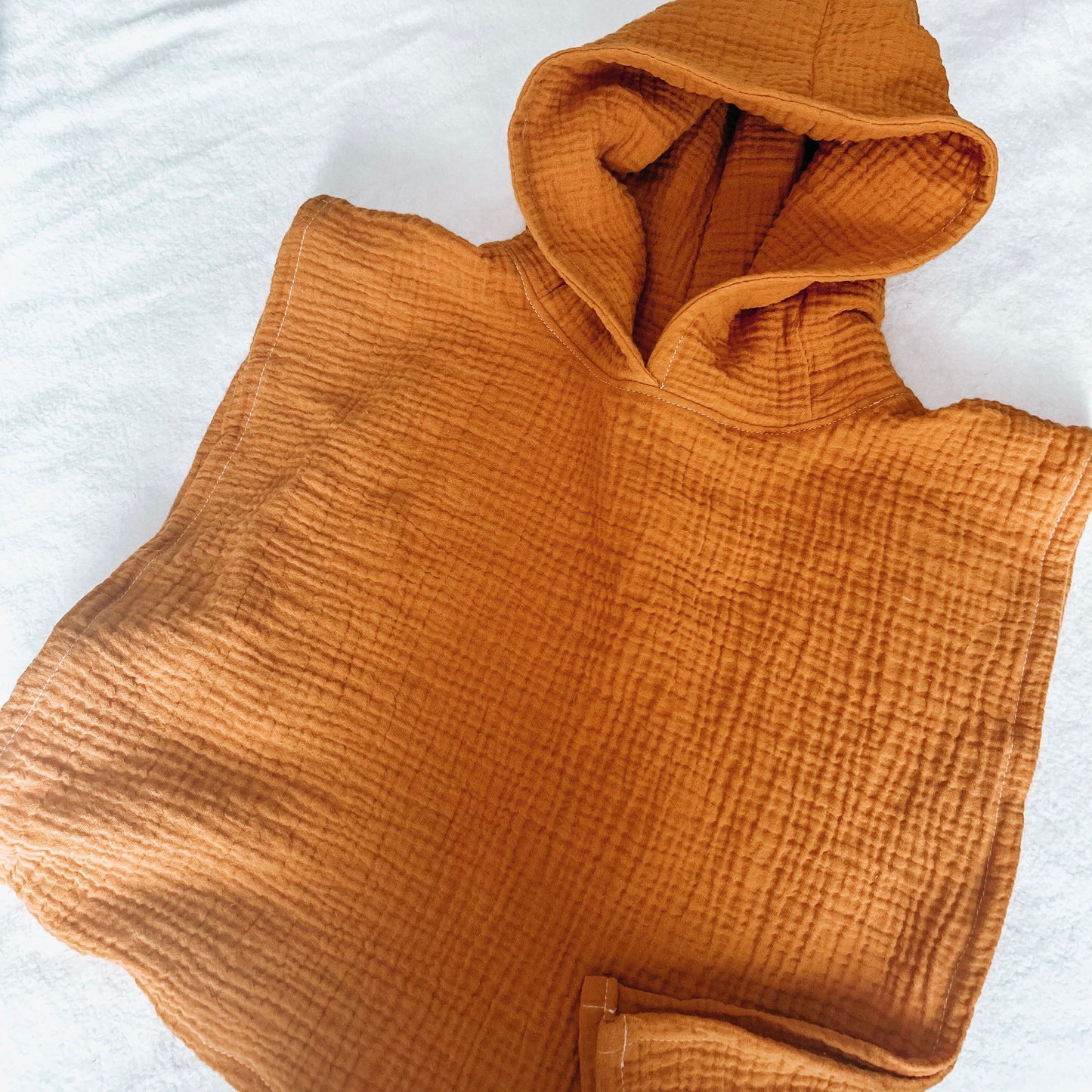 Beach ponchos [Ochre] ~ 7 working days