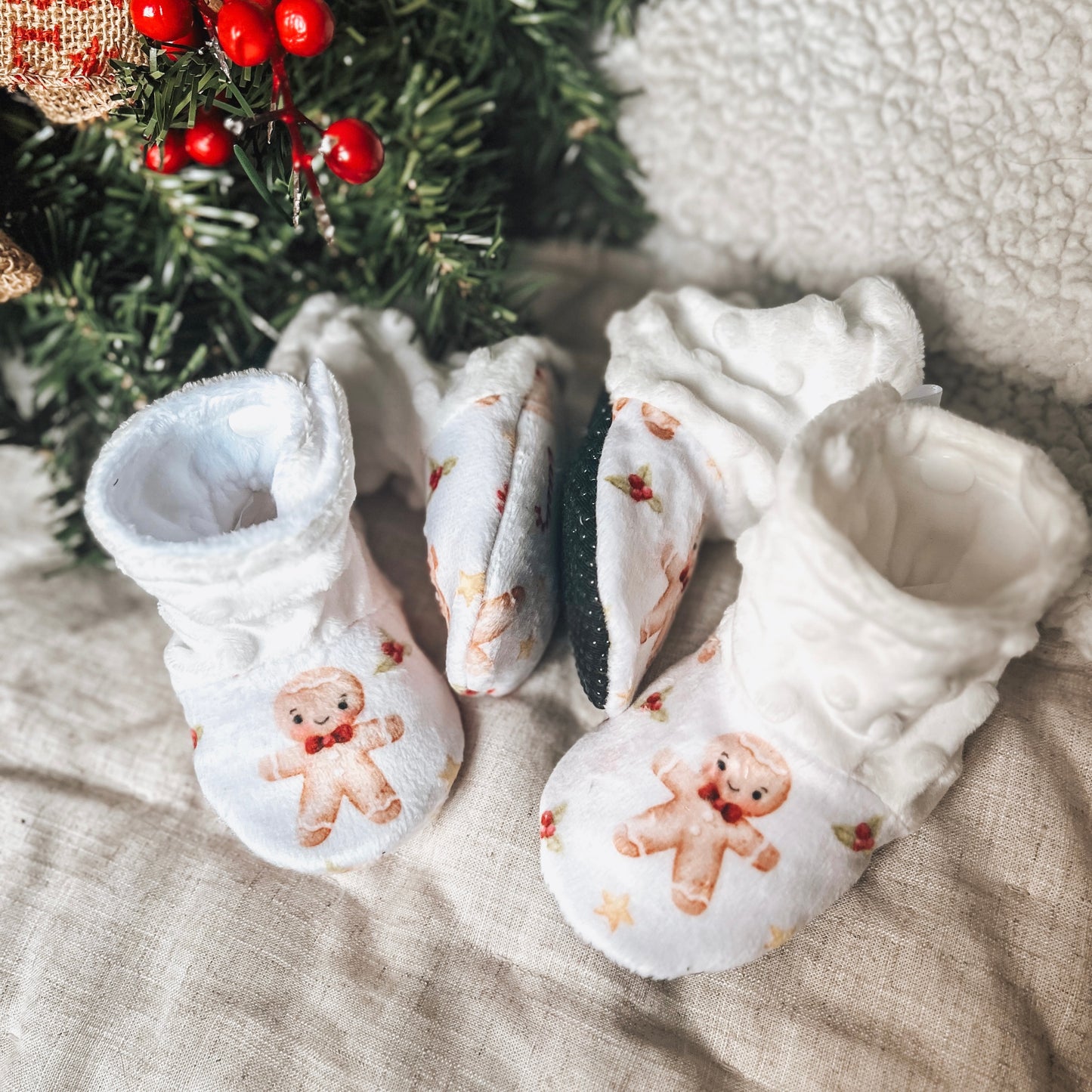 Pantoufles Biscuits pain d’Épice