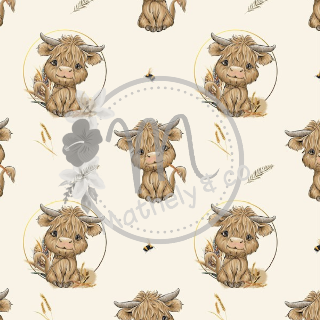 Mini doudou «Hector/ bulles caramel »