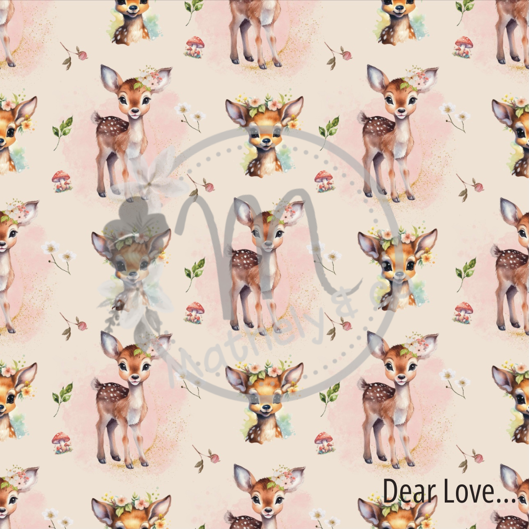 Mini doudou « Dear love / lisse creme » wholesale