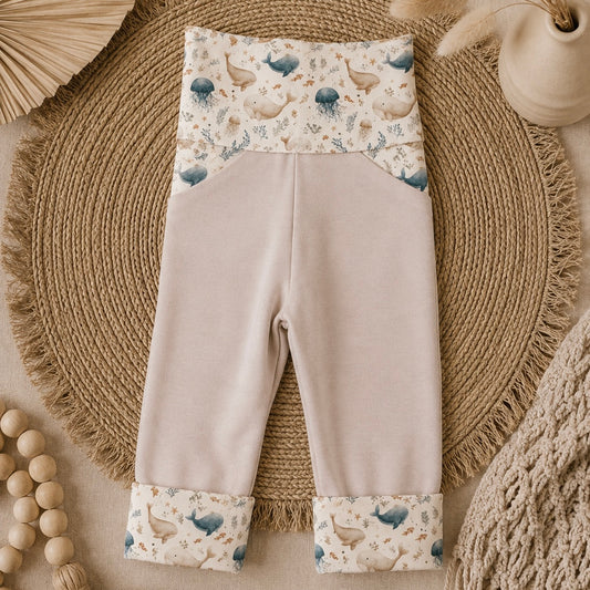Pantalons évolutifs « Échos marins »