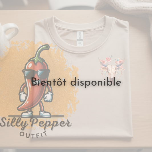 T-shirt adultes "Crane Boho"