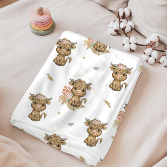 Mini doudou "Sally/lisse rosewater"