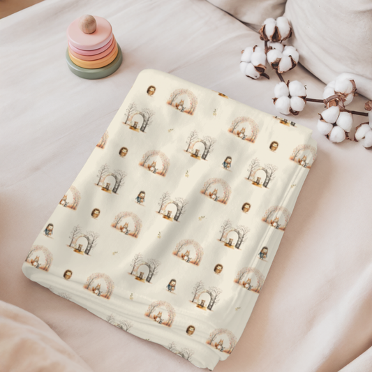 Mini doudou «Hamsterdam/ bulle caramel »