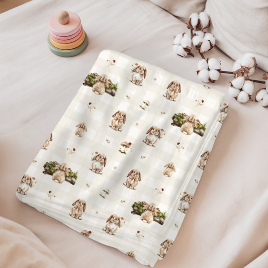Mini doudou "Bonnie Boo/lisse rosewater"