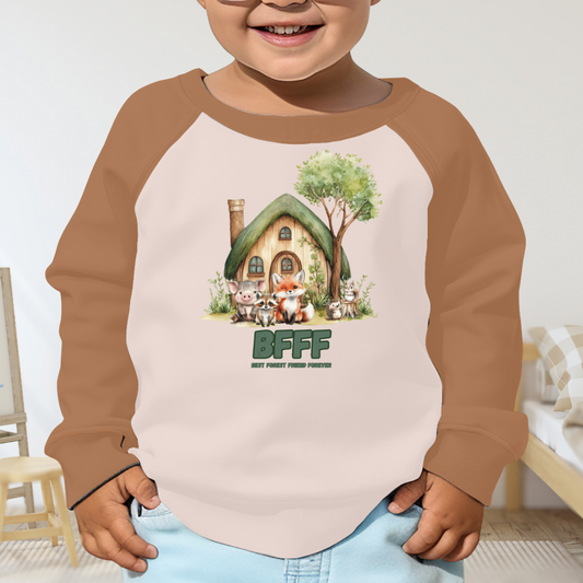 Chandail manches longues «Les amis de la forêt »