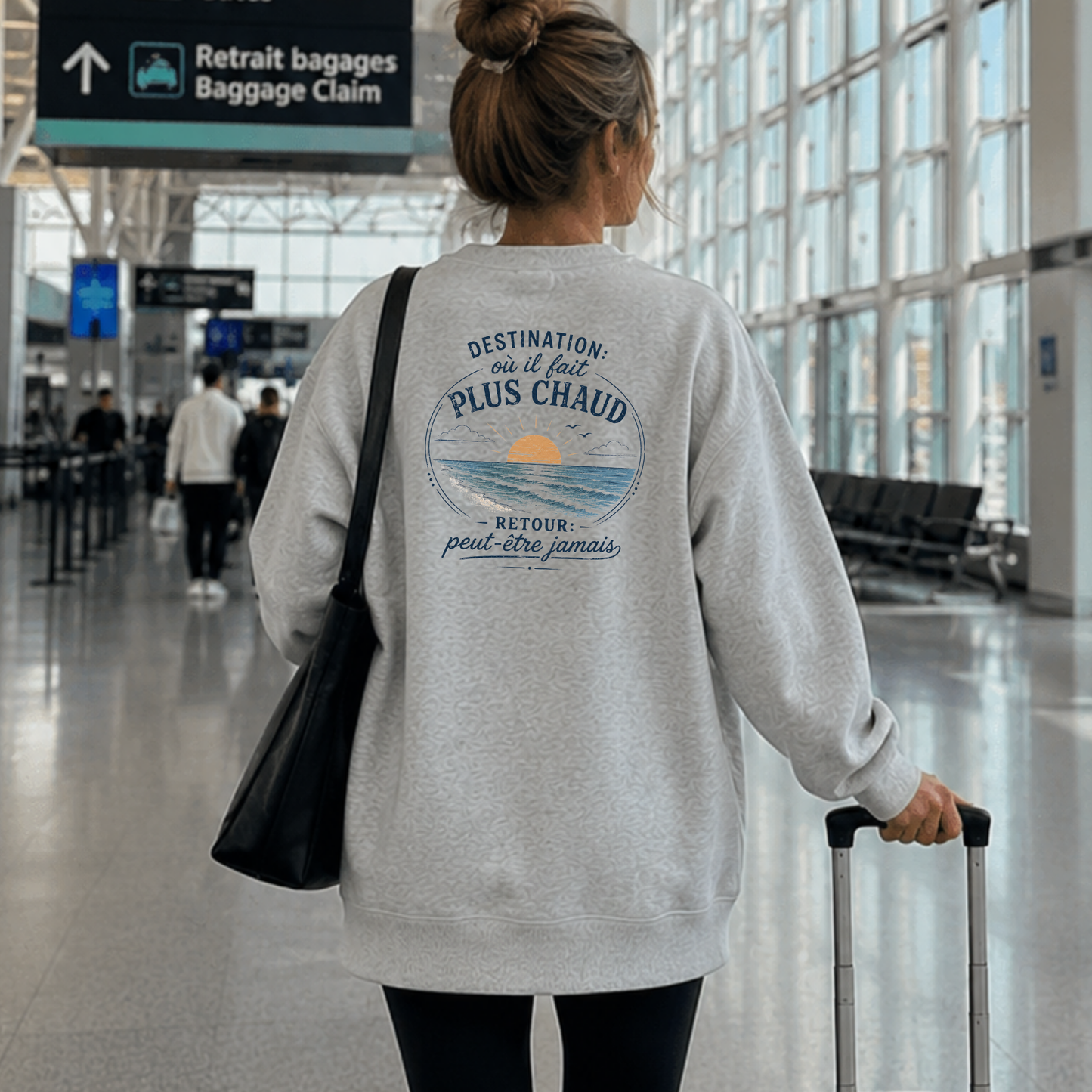 Crewneck femme « Boarding shirt »