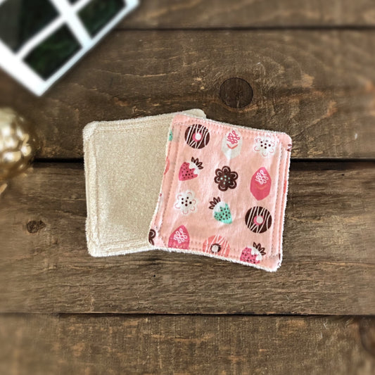 Tampons démaquillants « Confiseries  »
